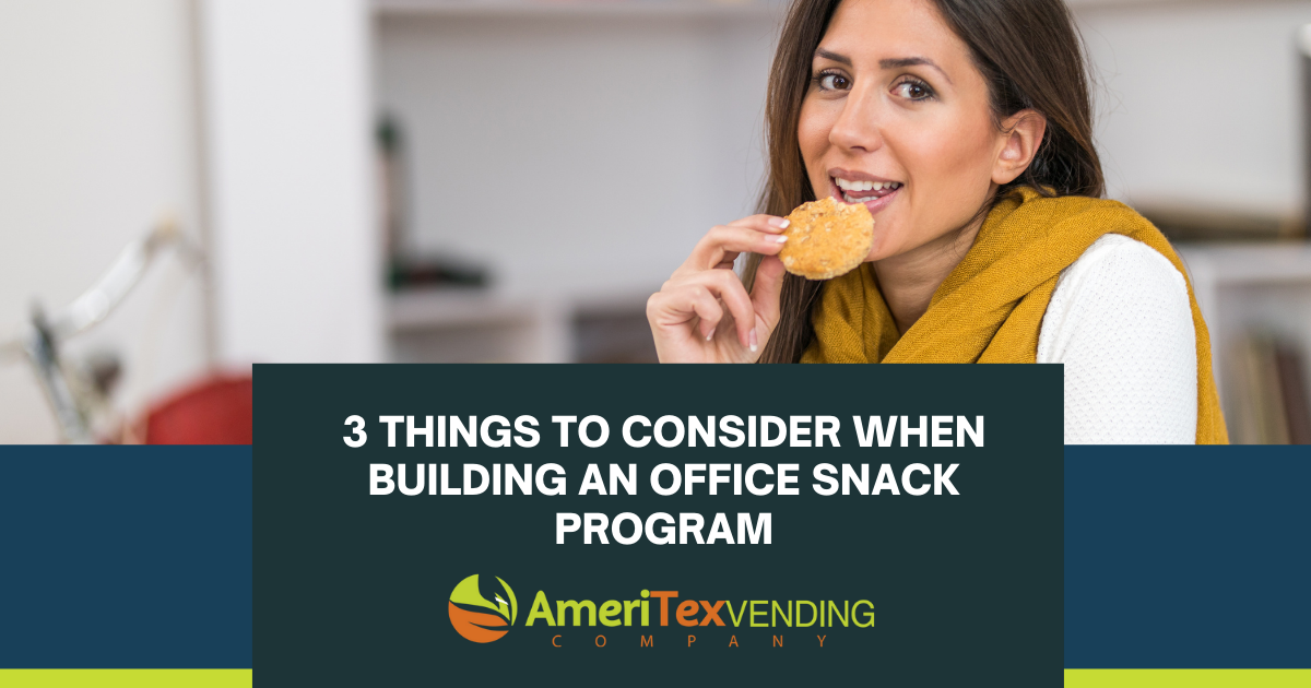 building an office snack program for your Dallas Fort Worth office